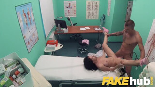 Inked Babe Squirts on Czech Meat