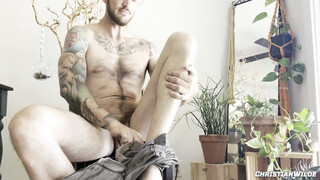 ChristianWilde: Christian Wilde Flaunts His Hole Feet & Dick In JOI Encounter