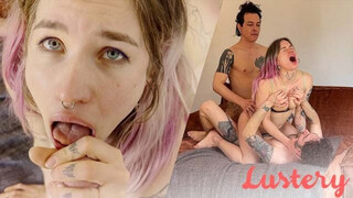 Hipster Threesome Delight on Lustery