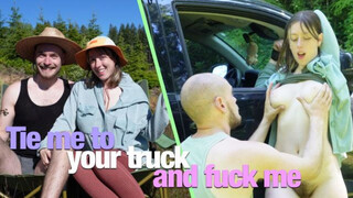 Car Bondage Woods Fuck