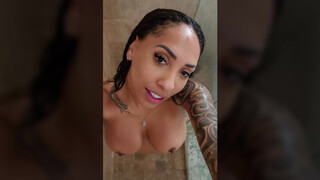 Kona Jade Takes Care of the Mess with a Cum Cleanup