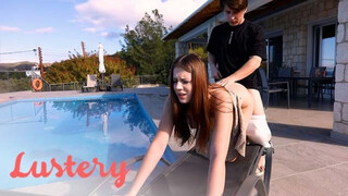 Poolside Russian Amateurs Get Naughty