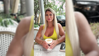Fit Blonde Denise Anders Gives A Great Workout