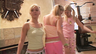 Little Summer with Girls Playing Nude