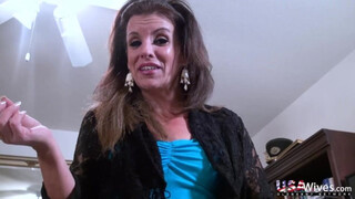 Mature Lady Penny's Solo Tease