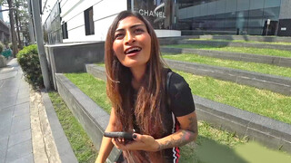 Big Titted but petite Thai MILF amateur amazing sex with a Farang