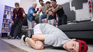 Adam Awbride & Cristiano Turn a University Party Kinky