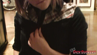 An Impromptu Blowjob Of Redheaded Claire Robbins