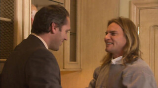 Striking Hoe Savors Ass Pumping Actions On The Stairs