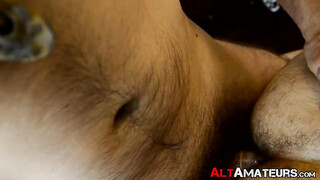 Bombshell skater studs anal after sexy foreplay