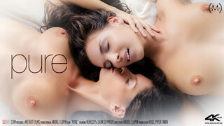 Henessy A & Lana Seymour in a sexy lesbian pussy licking scene