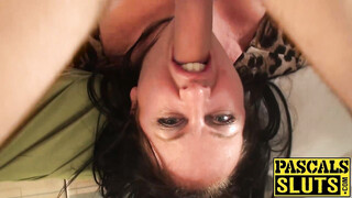 Hot British milf Jessie Jo submits to big dick Pascal White