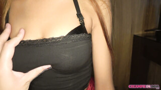 Tatooed Babe Pleasures Horny Meat After Foreplay