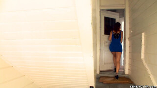 Redhead bound stepmommy ass pumping banging