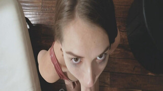 Natalie Porkman faced ravaged by her pervy steprbothers meat