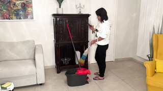 The maid Cristina gets dusted off!