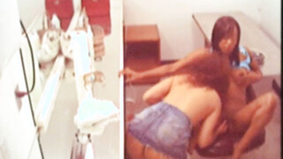 Horny lesbians licking each other out