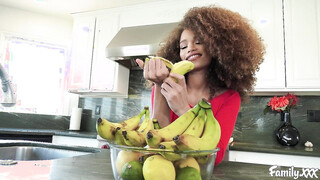 Karlo Karrera is fucking curly haired black babe Cecilia Lion