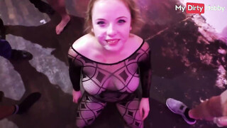 MyDirtyHobby - Mia_Adler Gets Invited At A Dirty Little Gangbang Party Where All Dicks Are Just For - Free Porn Video