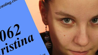 Timid Kristina at her first porn casting