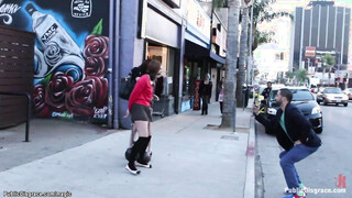 Babe cummed in public restroom