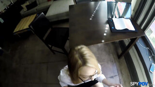 Internship casting with internal cumshot