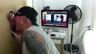 Hung Stud Gloryhole Suck Off