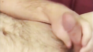 Billy relaxes & plays with his dick making it burst