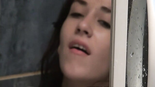 Teen Lesley Shower Naked