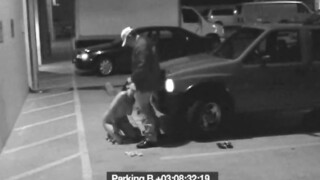 Security Blowjob by Sexy Babe Caught on CCTV