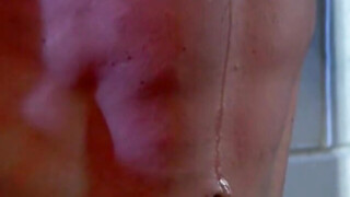 Drooling stud Derek Pain moans in agony as he feels the pain of the flogger