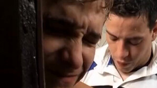 Euro jocks started kissing & rimming before anal fuck